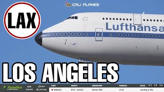 LAX LIVE | KLAX | LOS ANGELES INTERNATIONAL AIPORT PLANE SPOTTING LUFTY RETRO YANKEE TANGO