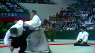 Aikido   Kisshomaru Ueshiba Demonstration Paris, 1980