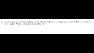#2 Chapter 3 2D-Kinematics Practice Packet
