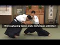 Aikido - Thoroughgoing basics make techniques unlimited