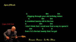 Benson Boone - In the Stars - Guitar Chords  Lyrics