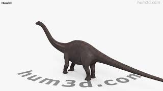 Brontosaurus 3D model by 3DModels.org