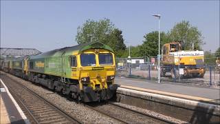 Freight trains \u0026 Convoy at Patchway Didcot \u0026 Cholsey 7th \u0026 8th May 2018