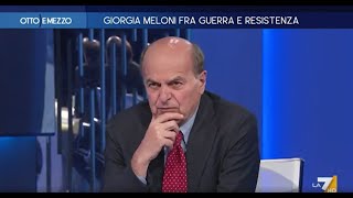 25 aprile, Bersani: "Meloni? Il latte alle ginocchia..."
