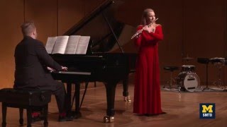 U-M Flutist Amy Porter Performs Poulenc's \