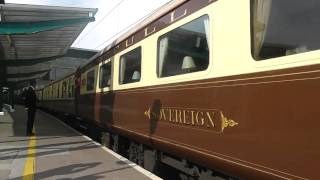 WCRC 47786+47826 depart Carlisle with 'The Cumbrian Mountain \u0026 Coast Statesman' ECS 15/9/12