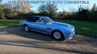 1978 ASTON MARTIN V8 AUTO CONVERTIBLE