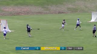 CMSportsNet Highlights: Millersville Club vs Carroll Lynx Men's Lacrosse 4/23/2022