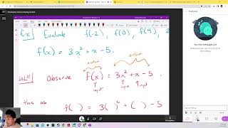 MAT 171 SU 2.1 Function notation