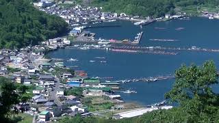 佐伯市蒲江　西野浦　仙崎峠地蔵尊から