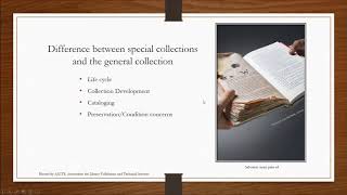 UPDATED 102418 Special Collections Cataloging Monographs Webinar