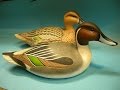 Decoy Carving, Pintails, 