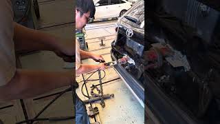 Severe Collision Body Repair | Toyota Yaris Cross #carrepair #ซ่อมรถ