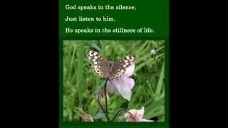Carol's faith poems - When a butterfly settles
