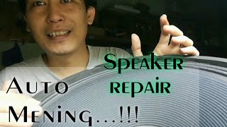 Repair Speaker yang hangus tanpa ganti spol jamin Normal bahkan seperti ori... ❗