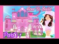 How to build NEW PINK SKY CASTLE Part: 1 (Roblox)