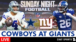 Cowboys vs. Giants Live Streaming Scoreboard, Play-By-Play, Highlights, Stats | NFL SNF Week 1
