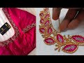 Aari work blouse designs || Blouse designs for beginners || #aariembroidery2_0 #aariwork