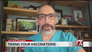 Should you get COVID-19 booster and flu shot at the same time? UNC health expert weighs in