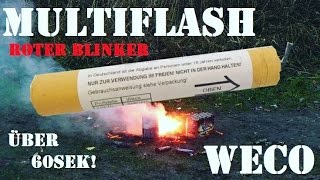 Multiflash-Fontäne von WECO / roter Blinker [Full HD]