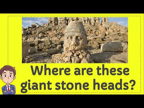 Where are these giant stone heads?