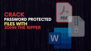 Crack Password Protected Files With John The Ripper Ethical File Decryption