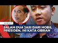 Respons Gibran soal Salam Dua Jari dari Mobil Presiden: Hal Biasa