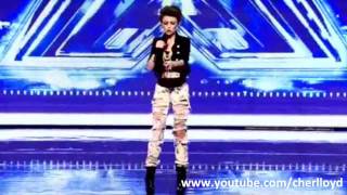 Cher Lloyd X Factor 2010 First Audition - Soulja Boy / Keri Hilson - "Turn My Swag On" HQ/HD