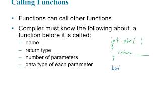 Gaddis C++ Chapter 06 - Functions