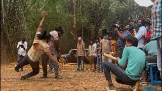 Bheema Cinema Dragon Manju New Movie Shooting Video | Kuladalli Keelyavudo | Madenur Manu