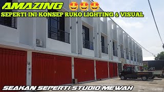 AMAZING 🤩!!!TERNYATA SEPERTI INI KONSEP RUKO LIGHTING \u0026 VISUAL//AKAN SEPERTI STUDIO TERMEWAH