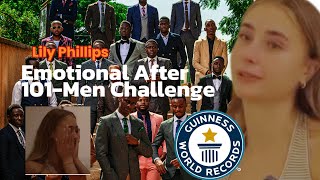 Lily Phillips’ emotional confession after intense 101-men challenge