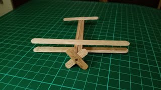 DIY Membuat Pesawat Terbang dari Stik Es Krim | Aircraft from Ice Cram Stick