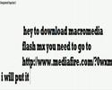 how to download macromedia flash mx 2004