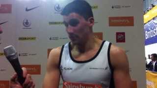 Guy Learmonth on his 600m victory at the Glasgow International Athletics meet, 2014