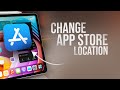 How to Change Location in iPad App Store (tutorial)