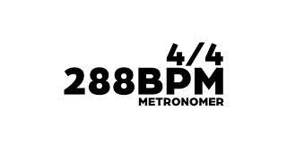 288 BPM Metronome