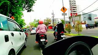 DRONE DJI 2 MINI SE | AKASO V50 X CUBE | MOTOR VLOG KOTA SURABAYA  PART.1