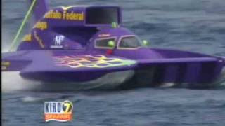 2009 Seafair Hydroplane Race  Unlimited Racing Heat 3A Live Coverage from KIRO TV