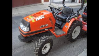 Uso e manutenzione Kubota Aste A-155/175/195