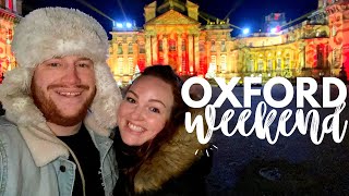 OXFORD VLOG! 🎄 Blenheim Palace Christmas Lights Trail, Lush Haul & Westgate Shopping