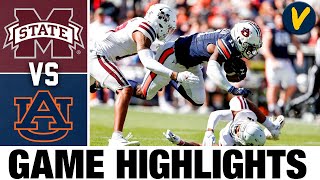 Mississippi State vs #17 Auburn | College Football Highlights