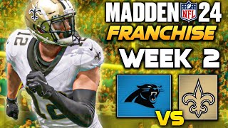 Madden 24 Saints Franchise Ep.3 - Playing Our First Division Battle