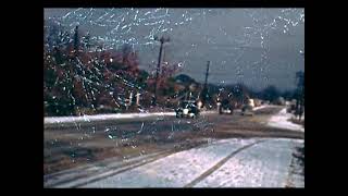 vintage color 8mm home movie of traffic on US 41 near Chattanooga, Tennessee circa 1940