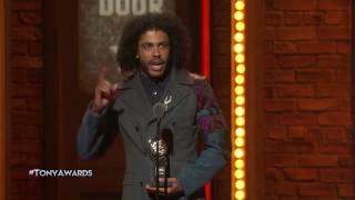 Acceptance Speech: Daveed Diggs - Best Featured Actor in a Musical (2016)