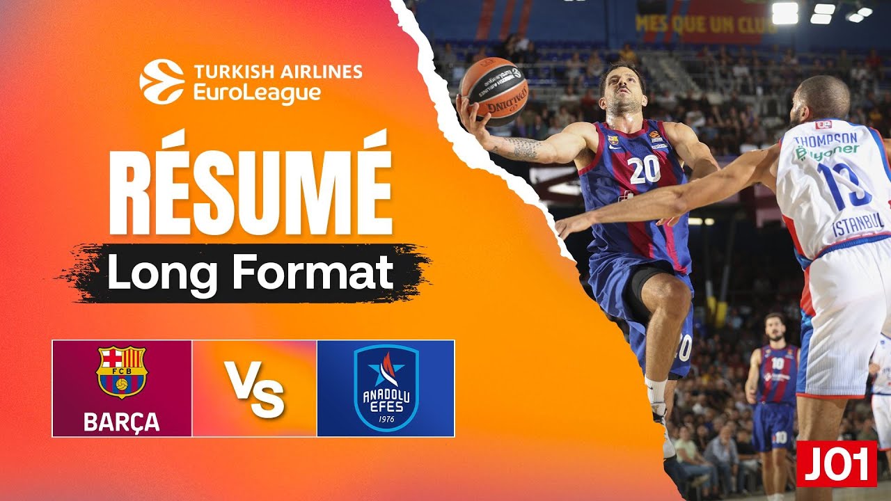 FC Barcelona Vs. Anadolu Efes Istanbul - Résumé Long Format ...