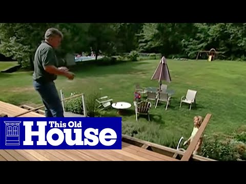 How to Pour a Concrete Deck Footing - This Old House How to Pour a Concrete Deck Footing - This Old House