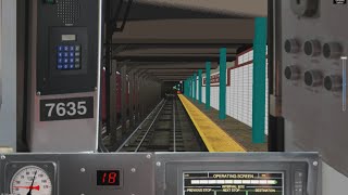 Openbve Gameplay - 2 to 215 St (Via the 1 Line)