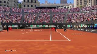 C. Gauff vs P. Badosa [Roma 24]| Round 4 | AO Tennis 2 Gameplay #aotennis2 #AO2