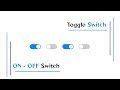 Create a Stunning ON-OFF Toggle Switch with HTML, CSS & JavaScript | Beginner-Friendly Tutorial